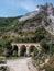 Bridge of Vara in Carrara, site of the Old Private Marble Railway - Tuscany, Italy