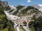 Bridge of Vara in Carrara, site of the Old Private Marble Railway - Tuscany, Italy