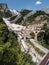 Bridge of Vara in Carrara, site of the Old Private Marble Railway - Tuscany, Italy