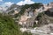 Bridge of Vara in Carrara, site of the Old Private Marble Railway - Tuscany, Italy