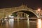 Bridge in Venice at Night