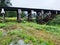 Bridge in the village of Arnold, British Columbia, Canada