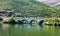 The bridge and the vineyards - Douro river