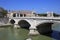 The Bridge Vittorio Emanuele II, Rome, Italy.