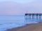 Bridge in Walvis Bay,Namibia, shortly after sunrise.