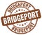 Bridgeport stamp