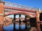 Bridges in Castlefield, Manchester UK