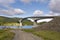 Bridges at Fredvang in Lofoten Norway
