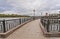 Bridges on the Kalmius river in Donetsk