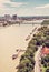 Bridges over the Danube river in Bratislava, Slovakia