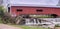 Bridgeton covered bridge and waterfall