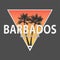 BRIDGETOWN Barbados modern t-shirt logo print design
