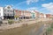 Bridgwater river front at River Parrett