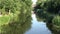 Bridgwater and Taunton Canal Somerset waterway with bridge