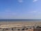 Bridlington beach in the summer, North Yorkshire, UK