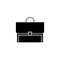 Briefcase and business solid icon, finance