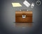 Briefcase businessman