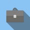 Briefcase flat icon