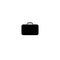 Briefcase icon Business bag sign. Baggage symbol. Black and white vector graphics.