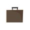 Briefcase icon. business office suitcase