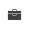 Briefcase, portfolio vector icon