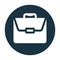 Briefcase, suitcase, business portfolio, bag vector icon