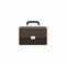 Briefcase White Background icon vector isolated