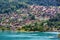 Brienz town on the Lake Brienz, swiss Alps, Switzerland