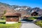 Brienzwiler village and it`s beautiful typical Swiss houses