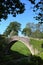 Brig o\'Doon famous bridge over River Doon, Alloway