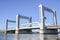 Brigde named Botlekbrug in the harbor of Rotterdam, famous by a