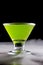 Brigh green cocktail