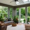 A bright and airy sunroom with plenty of plants and natural light3, Generative AI