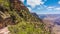 The Bright Angel Trail, Grand Canyon National Park, Arizona, USA