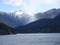 Bright attractive Alpine mountain peaks at Capilano River Regional Park Canada