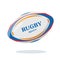 Bright Ball for Rugby or american Foofball