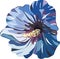 Bright beautiful tender sophisticated lovely tropical hawaii floral summer tropic light blue and violet hibiscus seamless