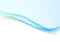 Bright blue abstract transparent border swoosh line background