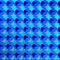 Bright blue pattern with double blue stars