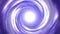 A bright blue and purple swirl with a bright light in the middle. Animated background for vertical and horizontal use.