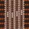 Bright brown and beige knitted pattern
