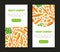Bright Carrot Vegetable and Crop Banner Design Vector Template