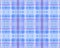 Bright Check Print. Watercolor Tartan Blanket.