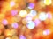 Bright cheerful orange and pink round blurred lights glowing abstract