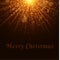 Bright Christmas golden light. Beautiful text. Flash Light. Abstract orange lights and rays of light. Gold sand. Festive backgroun