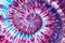 Bright Colorful Abstract Psychedelic Ice Tie Dye Design Pattern