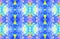 BRIGHT COLOUR PATTERN IN BLUE AND YELLOW