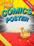 Bright comics poster