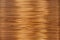 Bright copper golden wires background