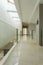 Bright corridor in contemporary residence